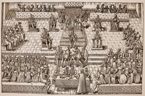 Az Orleans-i Államok tábornoka, 1560 (szépia fotó)